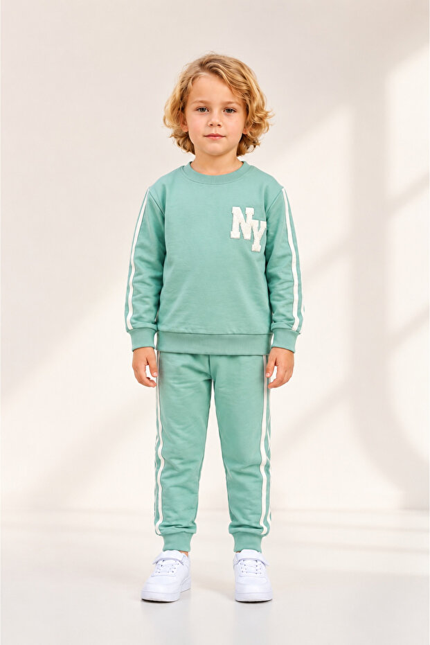 Boy's Seasonal Top and Bottom Set 100% Cotton
