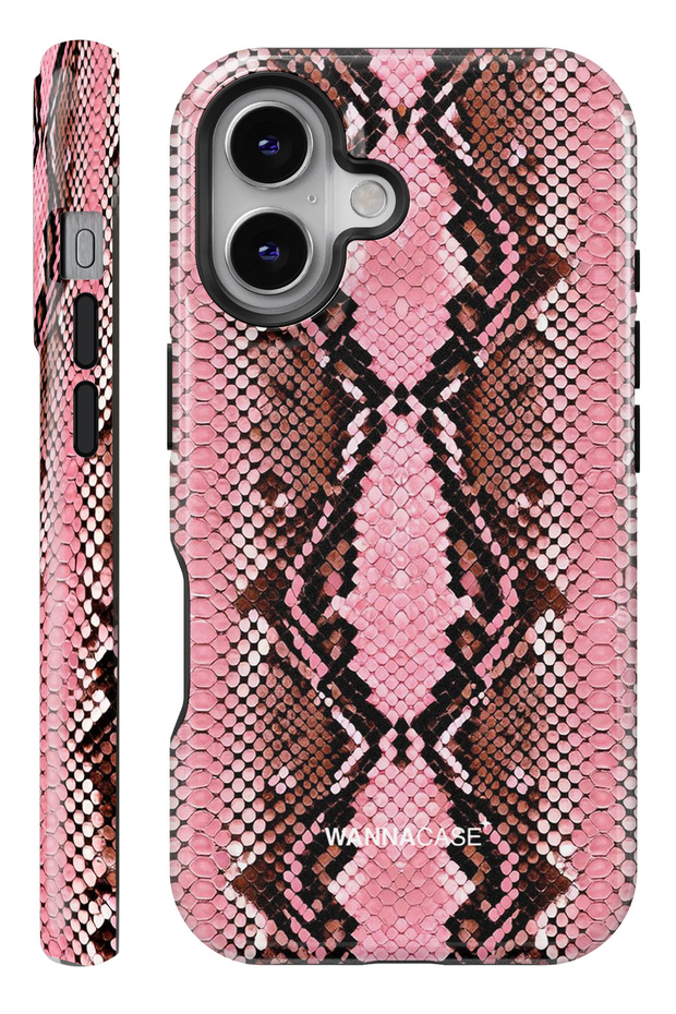 iPhone 16 Plus Pink Viper Dual Layer Essential Tough Phone Case
