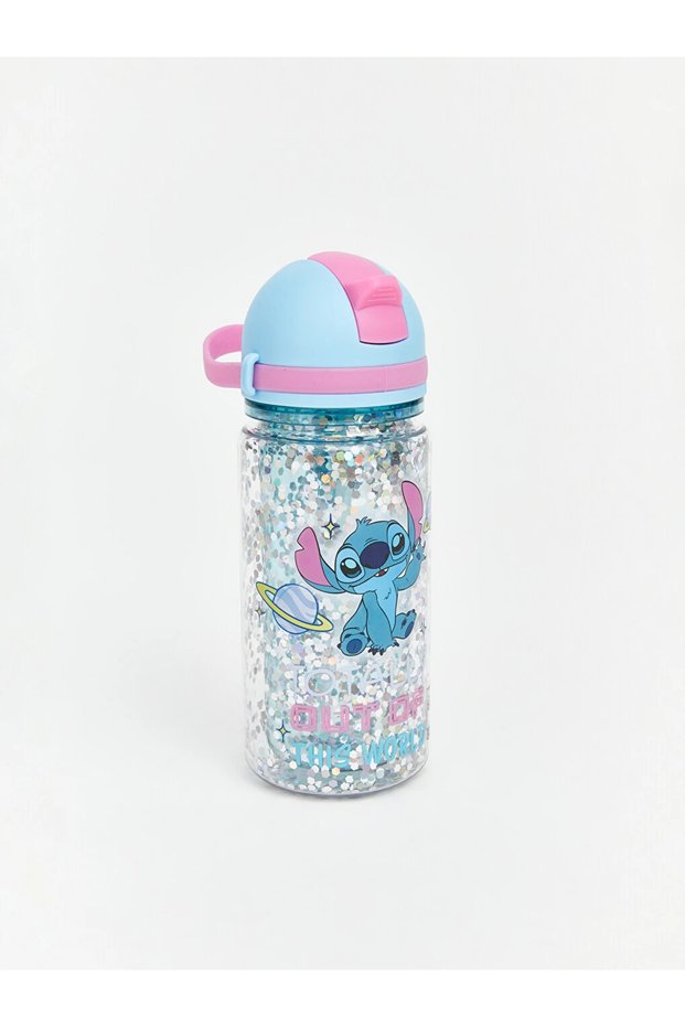 Lcw Joy Blue Lilo and Stitch Printed Children's Water Bottle 500 ml