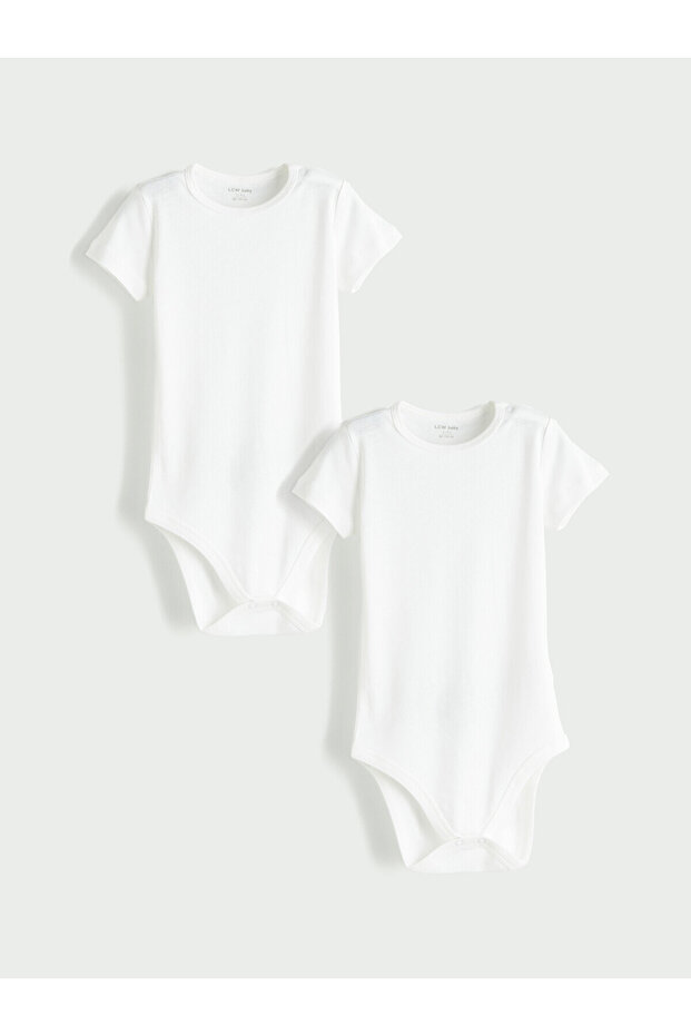 Nevavm Farkıyla Kız Bebek Snap-On Bodysuit 2-Pack