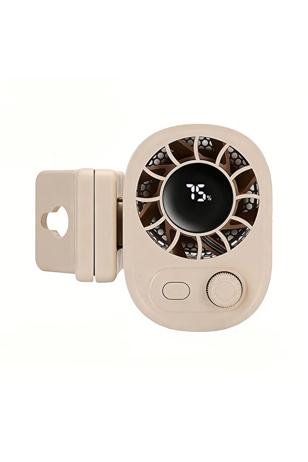 Apricot 2026 High-Velocity Fan, 1400mAh Versatile Clip-On Fan with 360° Rotation, an Ideal Present,
