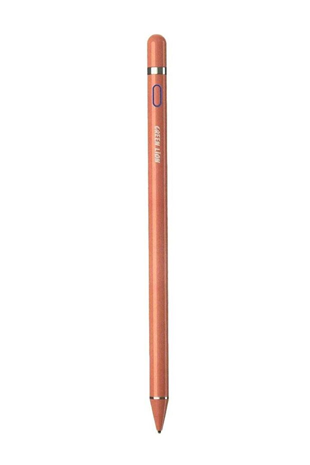 Touch Screen Stylus Pen by Green Lion, 1.45mm Fine Tip, 100mAh Battery, Micro USB Charging, Universal Compatibility for iOS & Android Devices