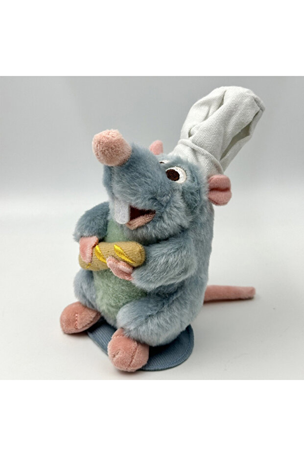 Bandai B Anime Ratatouille Chef Remy Magnetic Plush Toy Room Decora Doll Kid Shoulder Plush Doll Dec