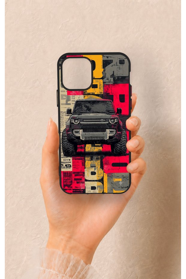 iPhone 11 Pro Compatible Defender Truck Pattern Silicone Case