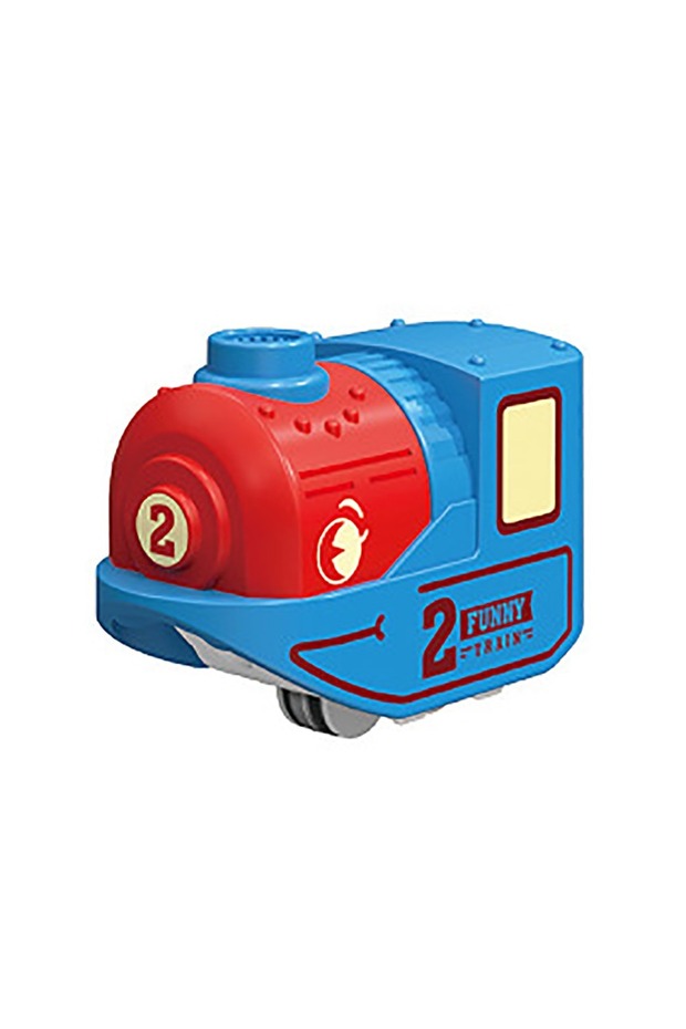 11- Fun Plastic Magnetic Tracks Train Smooth Steady Driving Intelligent Toy Magnetic Train Diecast T