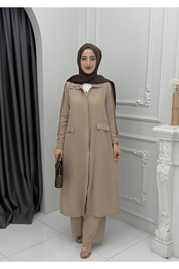 Zelal Suit Beige