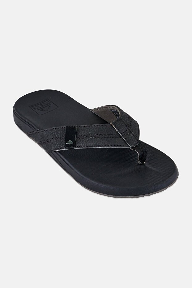 Men Cushion Phantom Slip On Slippers, Black