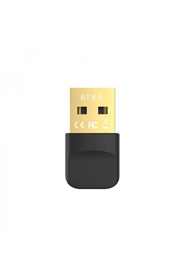 محول بلوتوث 6.0 USB دونجل، جهاز إرسال واستقبال لاسلكي لمسافة 20 متر، جهاز كمبيوتر محمول