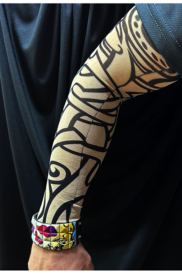 Wearable Arm Tattoo 3D Printed 2 Pieces - Model 12