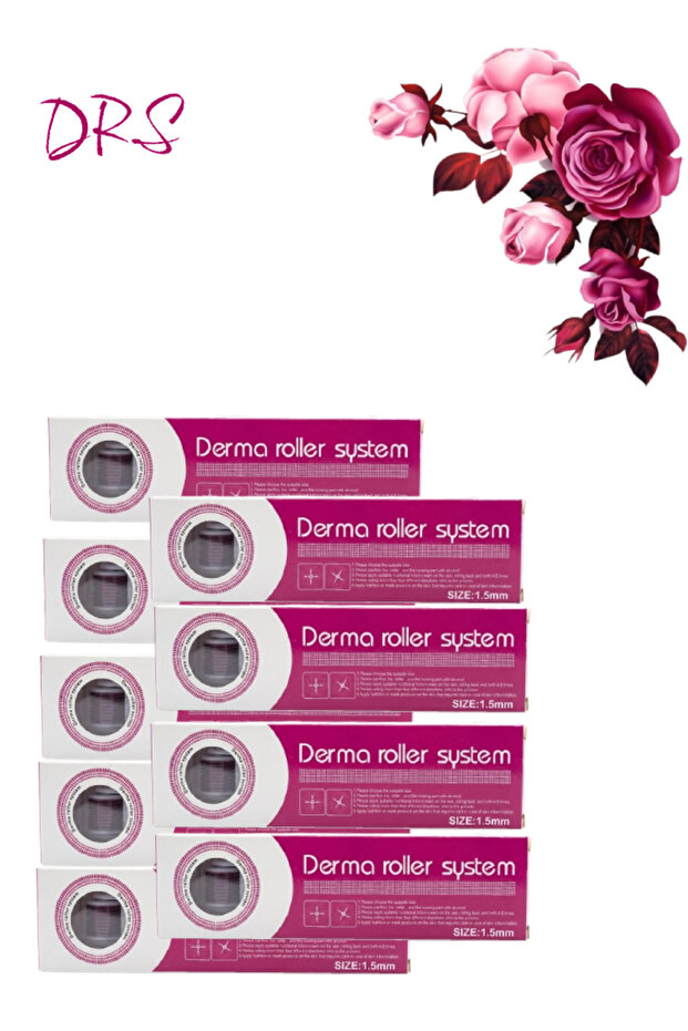9 Pieces Derma Roller System 1.5mm