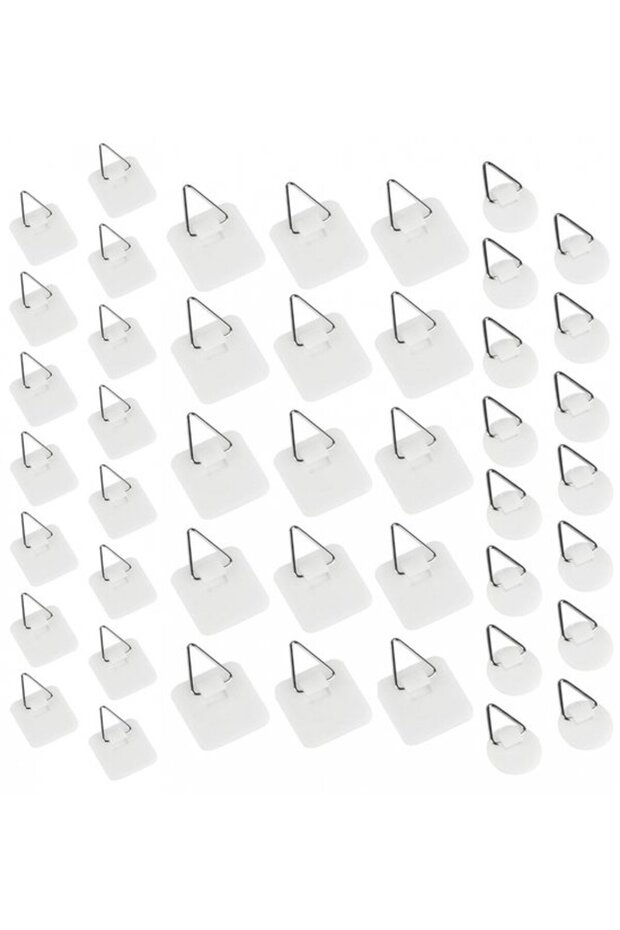 Image-specific adhesive hooks - 45-pack - self-adhesive - suitable for canvas