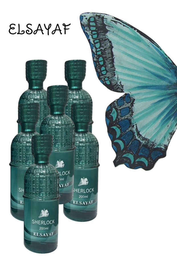6 قطع من عطر شيرلوك 200 مل