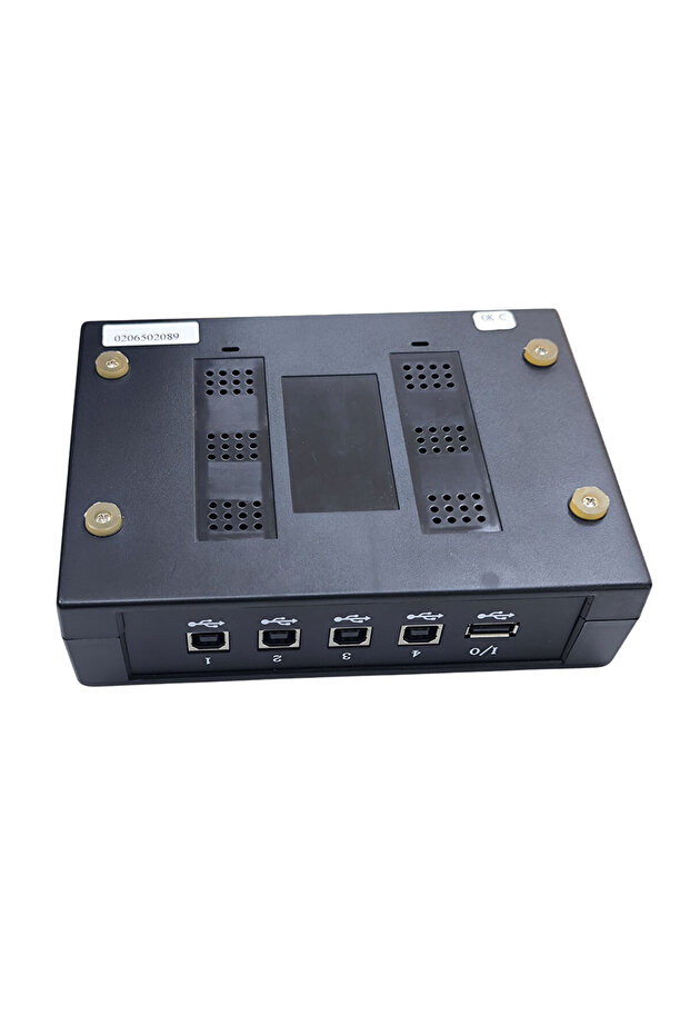 مفتاح USB بـ 4 منافذ مع زر اختيار يدوي - 4