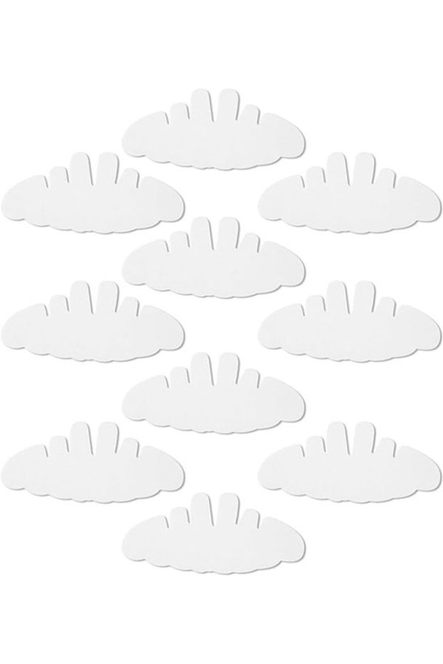 10Pcs No Sweat Hat Liners, Moisture-Wicking Cap Protection Shield Pads for Youth Men Women Sports Running Golf Baseball Hats