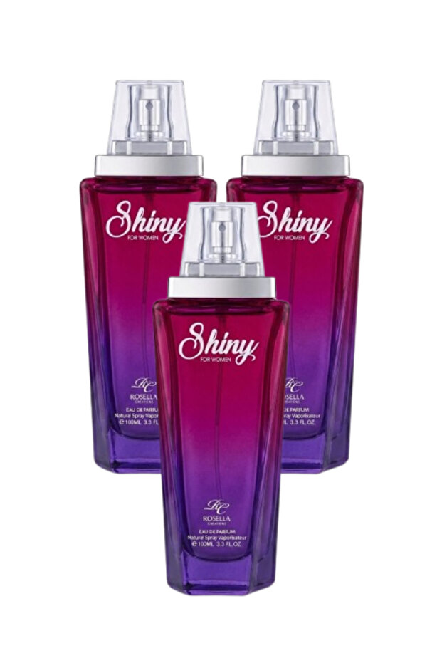 3 قطع عطر لامع 100 مل
