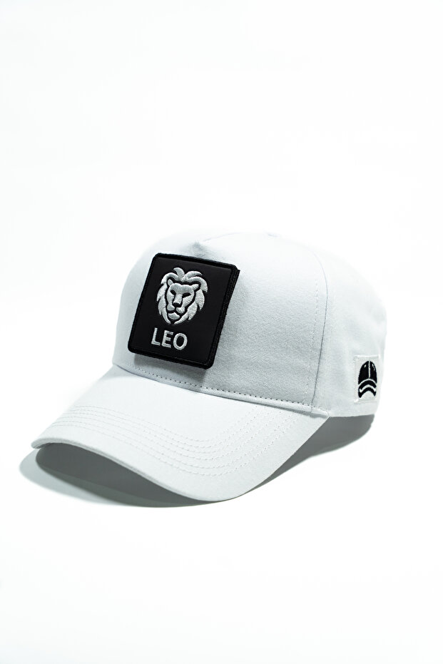 Leo Patch Detailed Interchangeable Patch Hat | Meshless Flat Trucker Cap Baseball Hat