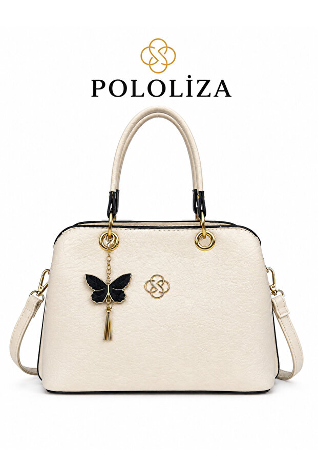 Women's Compact Size Hand and Shoulder Bag with Cross Strap, Daily Stylish Bag