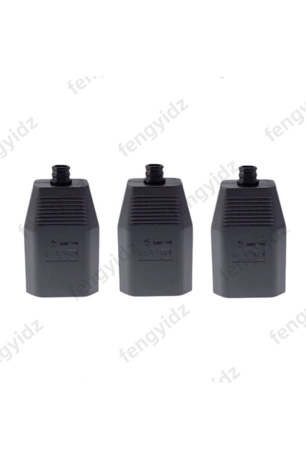 black socket 3pcs 1PCS Rewirable European Power Cord CE Male Plug Female Socket Electrical Plug Ind