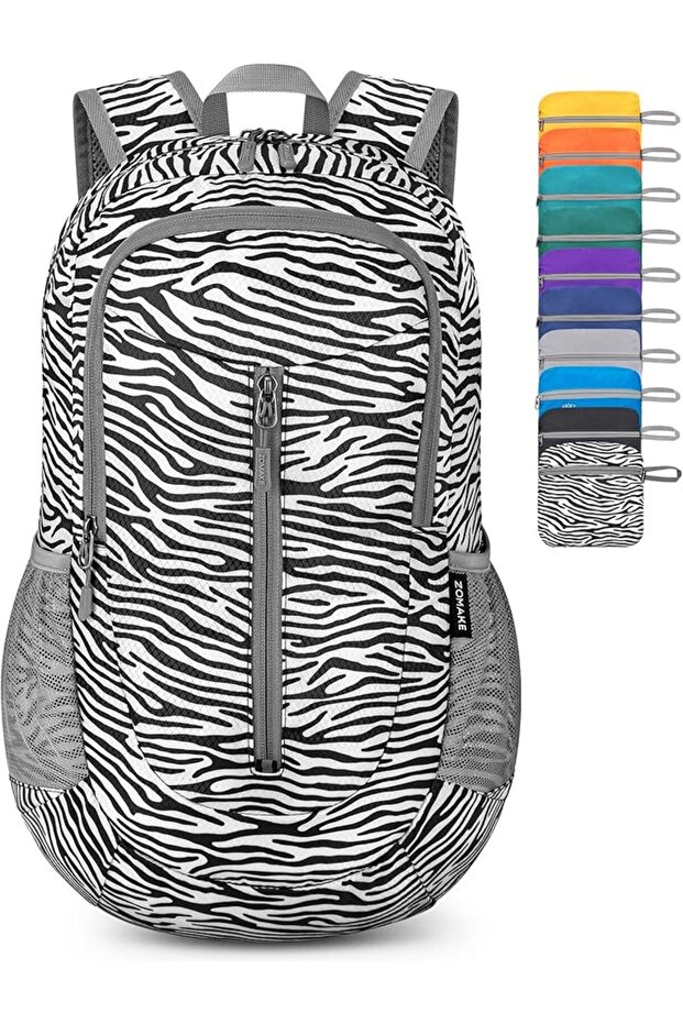 Foldable Backpack Lightweight Packable 25 L, Small Hiking Daypack | Water Resistant Travel Fo