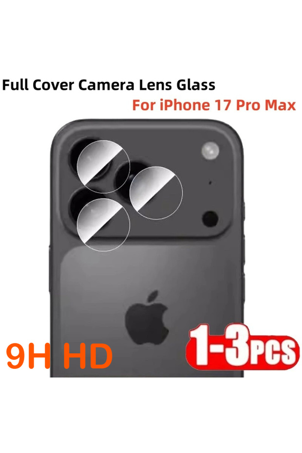 1 Piece For iPhone 17Pro Max 1-3PCS New 9H Ultra HD Camera Lens Glass for IPhone 17 Pro Max 16 15 Pl