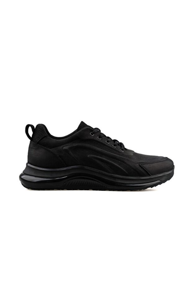 260225 Black Nubuck Men's Casual Shoes Bull-260225-Black-Nubuk Black