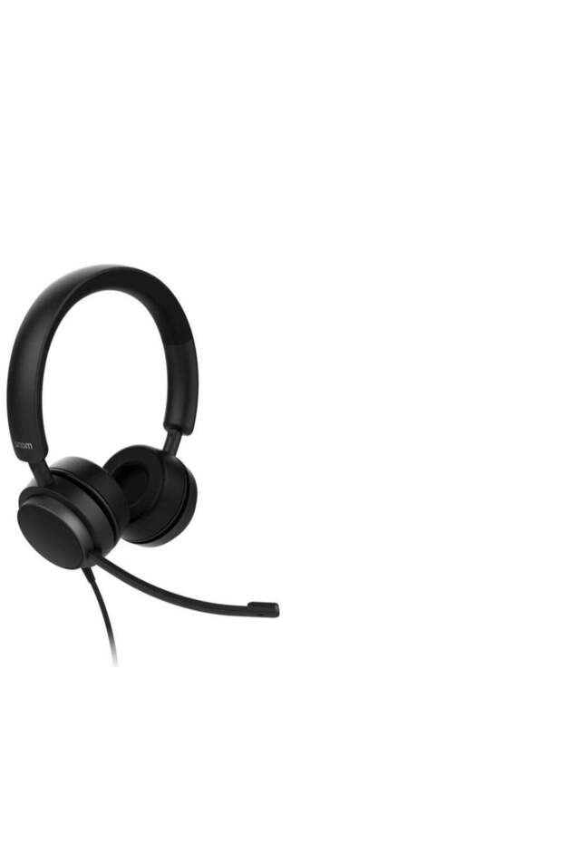 A310D Wired Headphone -40mm Speaker,Passive Noise Cancelling,270° Flexible Boom Mic,Lightweight