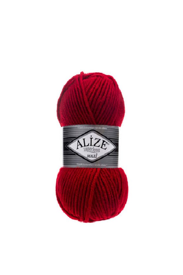 Süperlena Maxi̇ 56 Knitting Yarn 5 Pieces