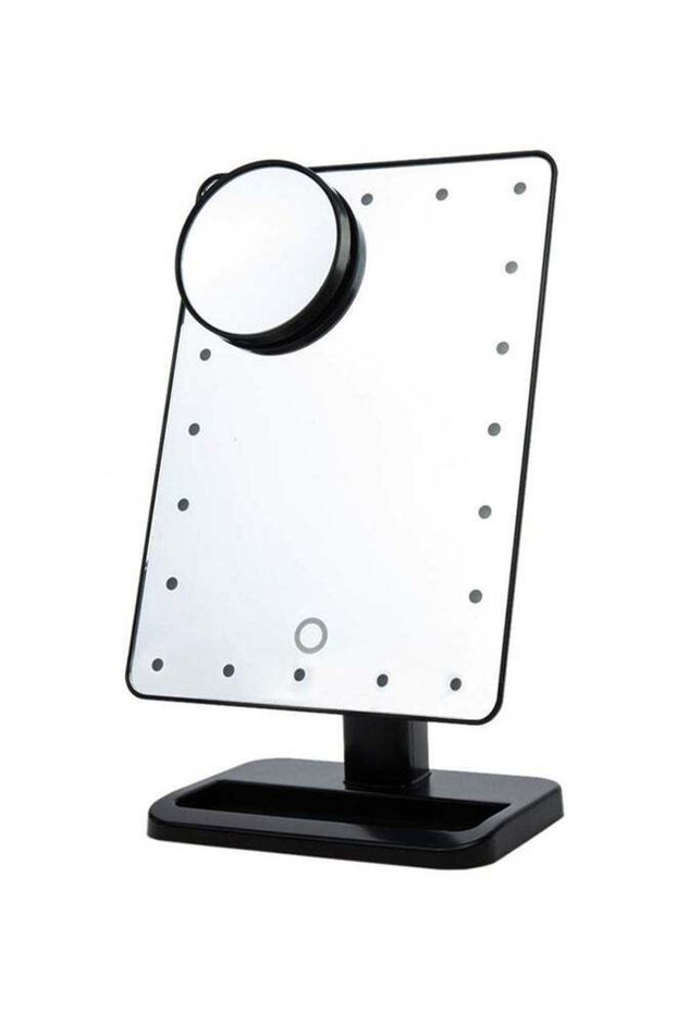 LED Touch Screen Vanity Makeup Mirror Multicolour