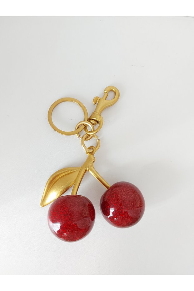 Cherry Keychain Bag Accessory