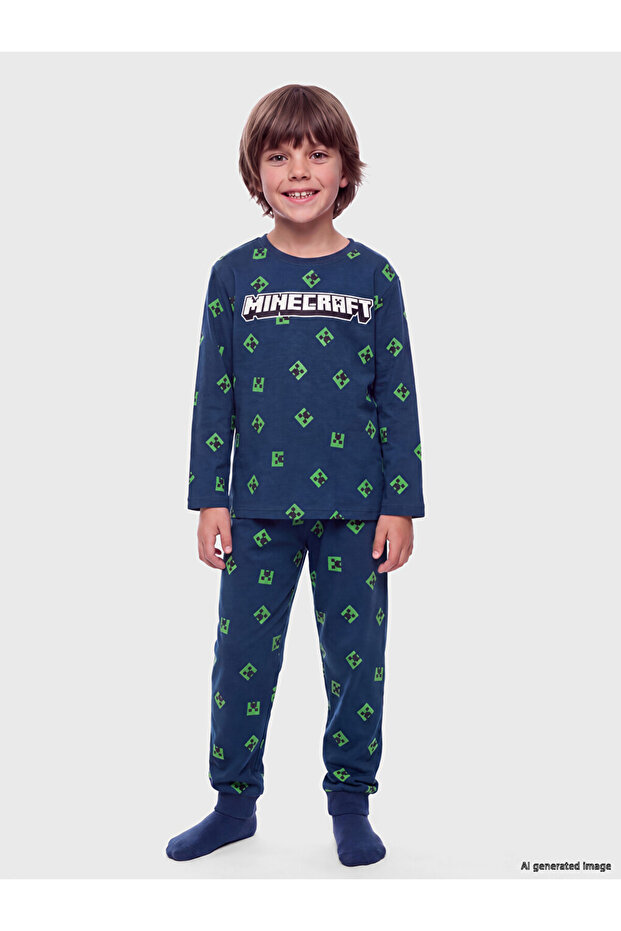 Vizyon New Season Petrol Licensed Boys' Pajama Set