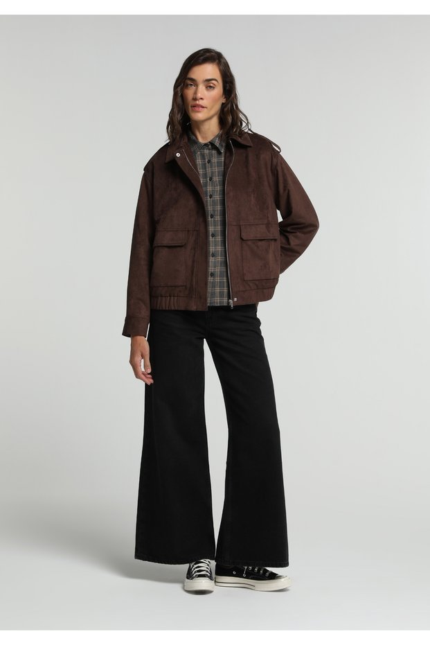 Super Wide Leg Fit Women's Black Denim Jean Pants