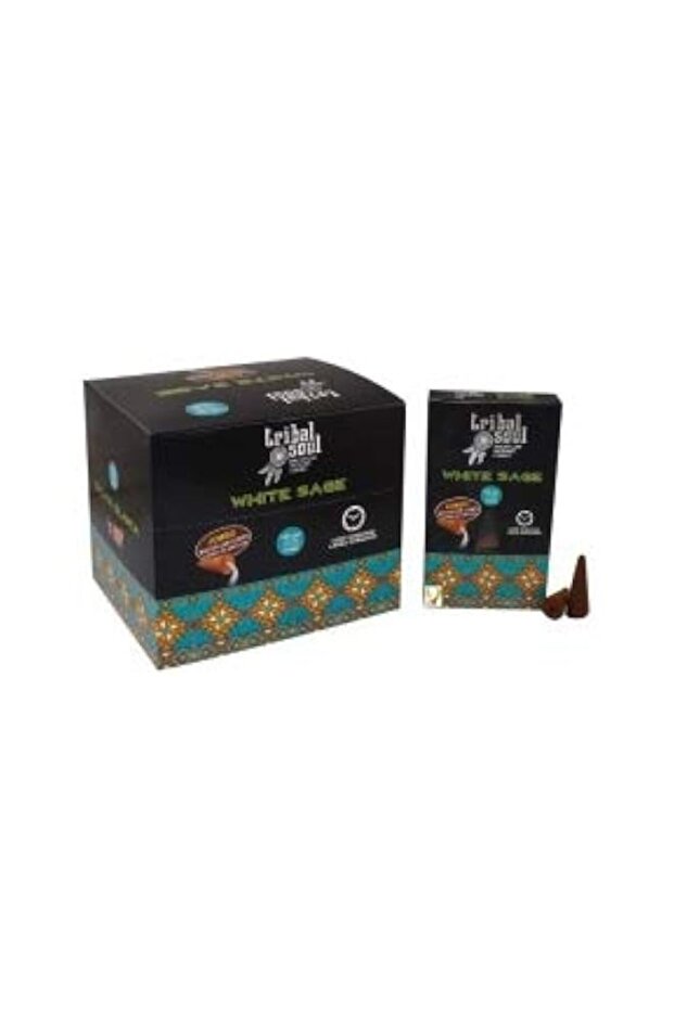 Tribal Soul White Sage Back Flow Cones