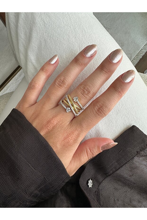 Double Color Mixed Ring