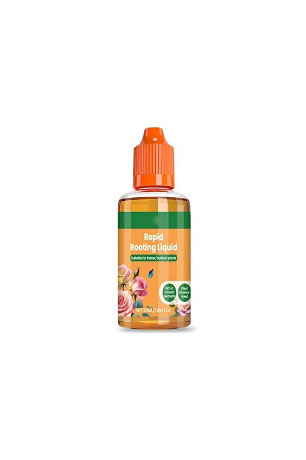 Concentrated Rooting Liquid for Plant Growth Stimulator and Seedling Development, High Efficiency Formula for Succulent Propagation and Transplanting Strength, Nutrient Solution, 50ml