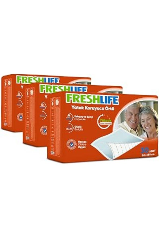Freshlife Mattress Protector Cover 90X180 cm 30X3 (90 Pieces)