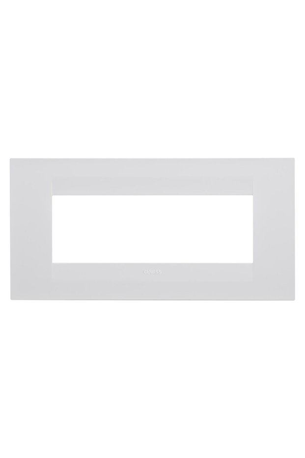 Gewiss Chorus GW16406TB frame, 6 modules, white, for socket / switch