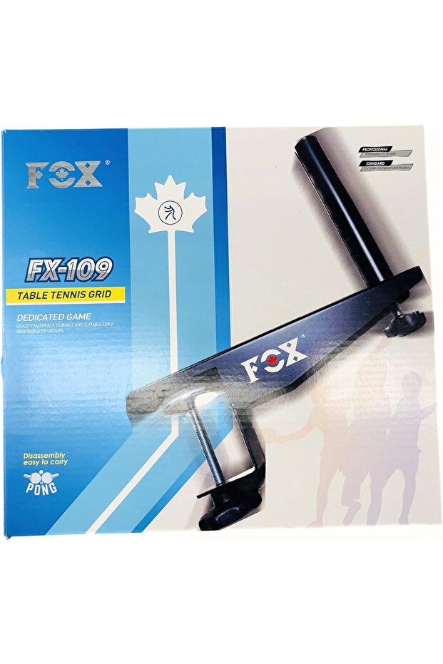 شبكة تنس الطاولة FCX FX-109، مجموعة أعمدة شبكة تنس الطاولة الاحترافية، سهلة التفكيك