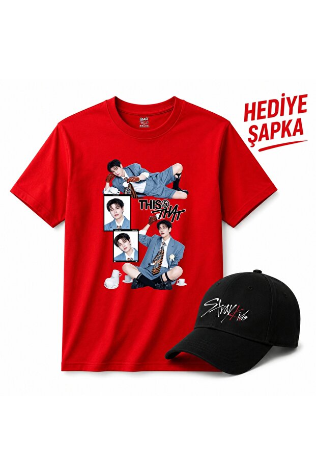 Seungmin This That T-Shirt, Premium Quality Unisex Kids / Adults (with Hat Gift)
