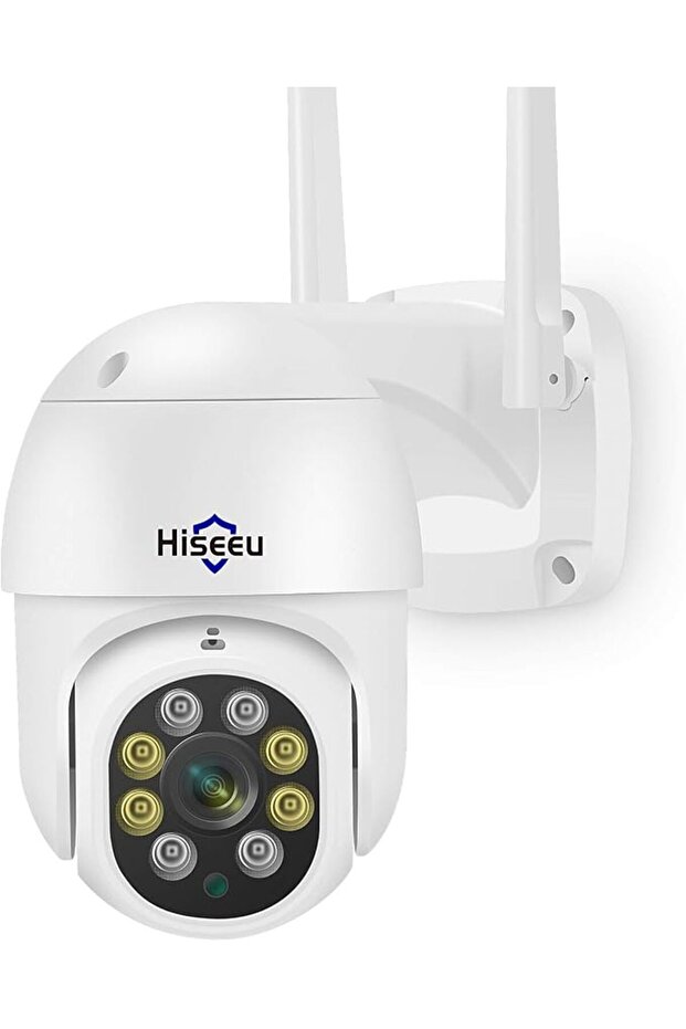 2K Wireless Security Camera, Pan-Tilt-Zoom Digital Camera with Motion Tracking Floodlight and 3m Wi-Fi