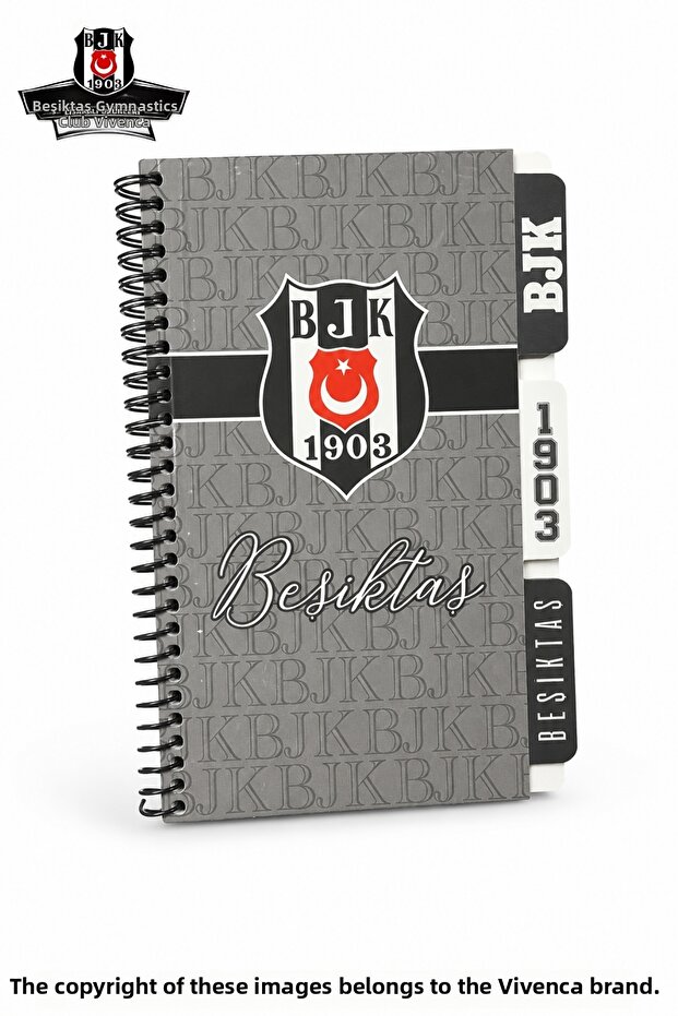New Season Licensed Cardboard Cover Spiral Planner Notepad with Vivenca and Bookmark