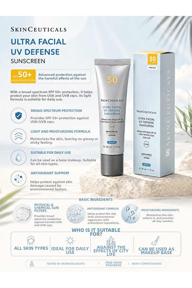 Spf50+ High Protection and Moisturizing Care Against the Harmful Effects of the Sun 30 ml