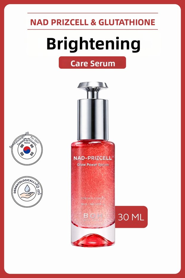 Nad Prizcell ™ Glow Power Serum | Nad Brightening and Firming Serum with Glutathione and Niacinamide 30 ml