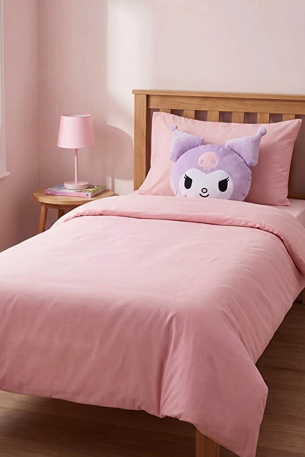 Kuromi Figürlü Bebek&Çocuk Pelüş Kırlent 34 Cm TPHSS26KKK00019