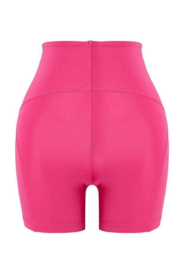 Koyu Pembe Dalgıç/Scuba Tayt Spor Tayt TWOSS21SR0545 - 5