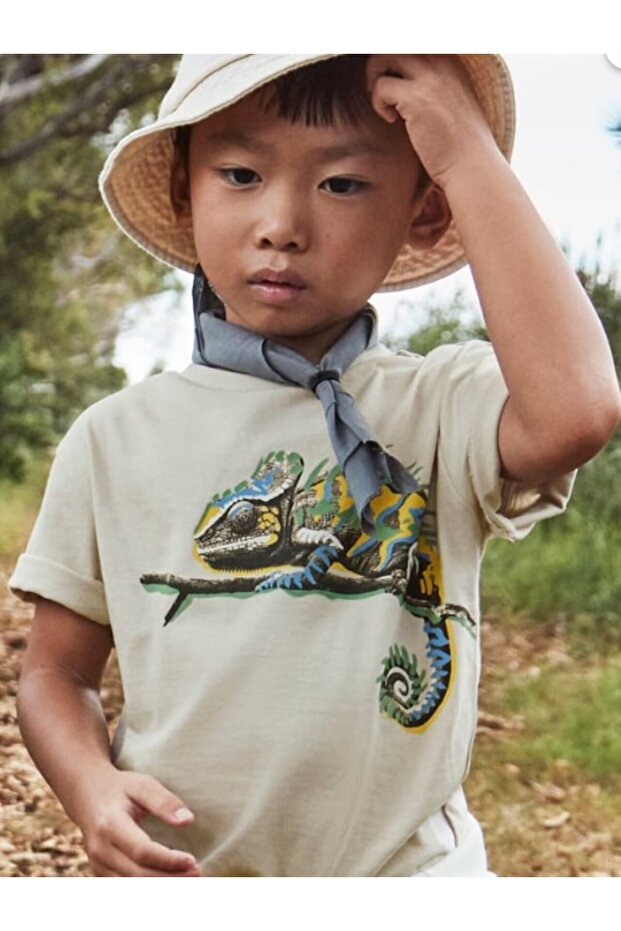 Boy's 3045 blue eye graphic t-shirt gkm0201