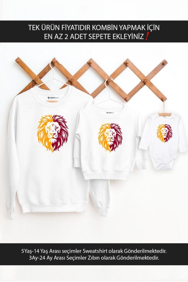 Yellow red lion piece father son daughter is a single product price. to make a combination, at least 2 pieces must be added to the cart.