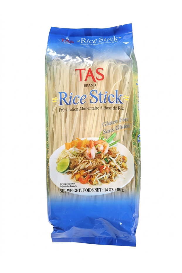 TAS Rice Stick Pirinç Makarnası Glutensiz 400 gr