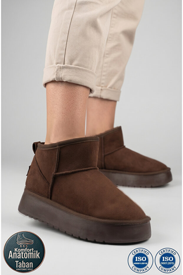 Melbourne Winter Women's Fur Detailed High Sole Boots