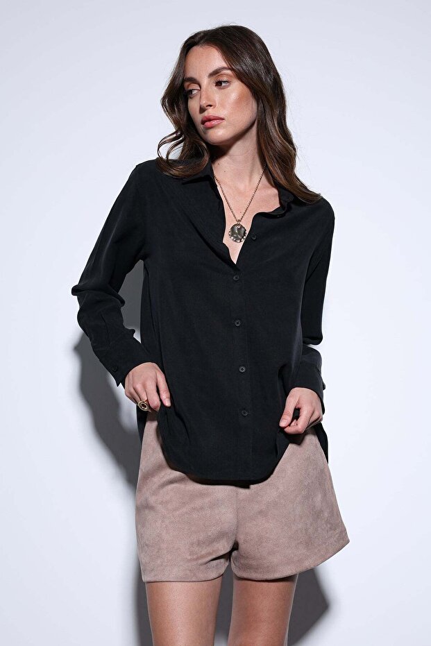 Black Premium Women's Shirt
