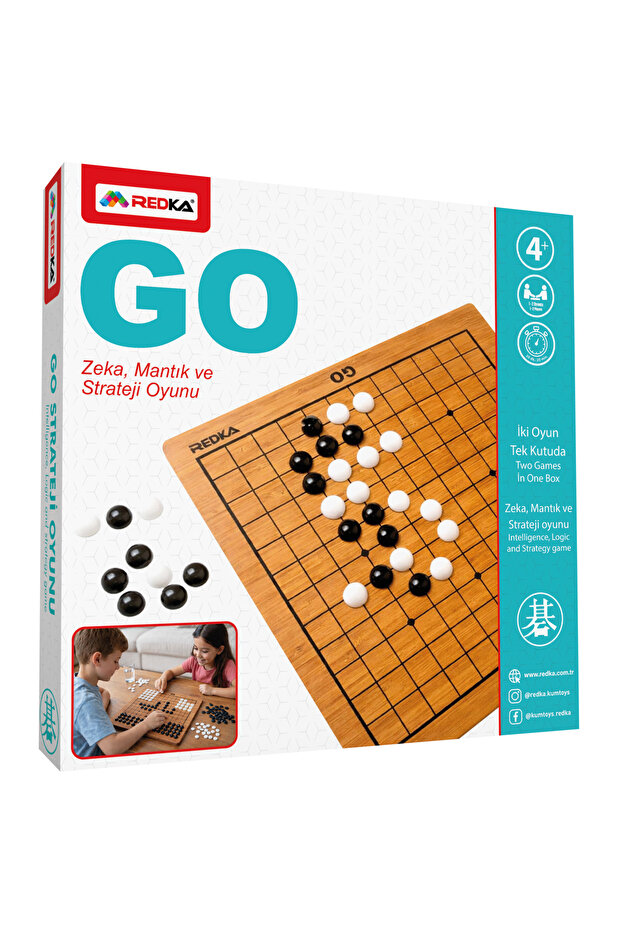 Wooden Color Go Game - Intelligence Logic and Strategy Customize Mind Game